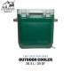 یخدان استنلی 28.3 لیتری مدل Outdoor Cooler 28.3L رنگ سبز