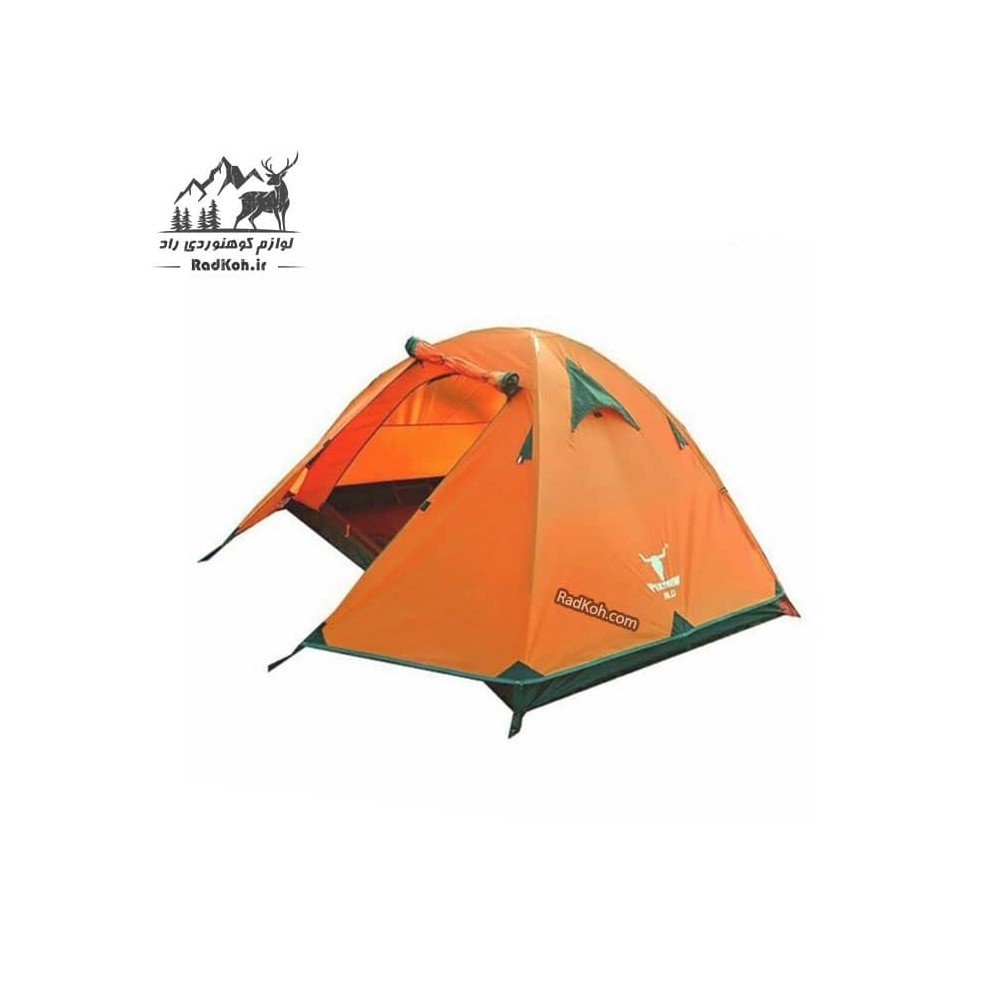 چادر کوهنوردی 2 نفره کله گاوی (پکینیو) مدل pkn c2003 رنگ نارنجی