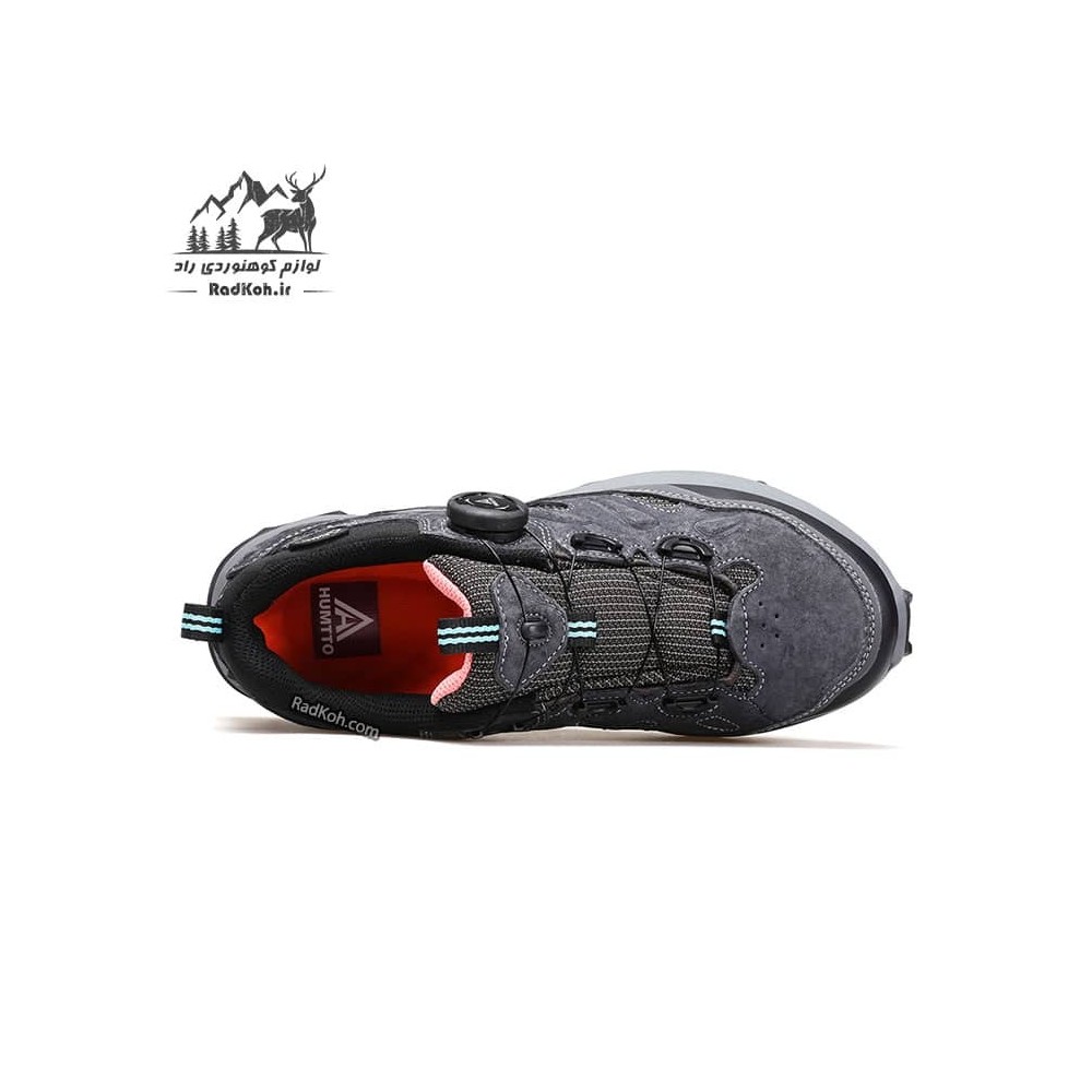 کفش طبیعت گردی زنانه هومتو مدل humtto 140436B-1 رنگ خاکستری تیره