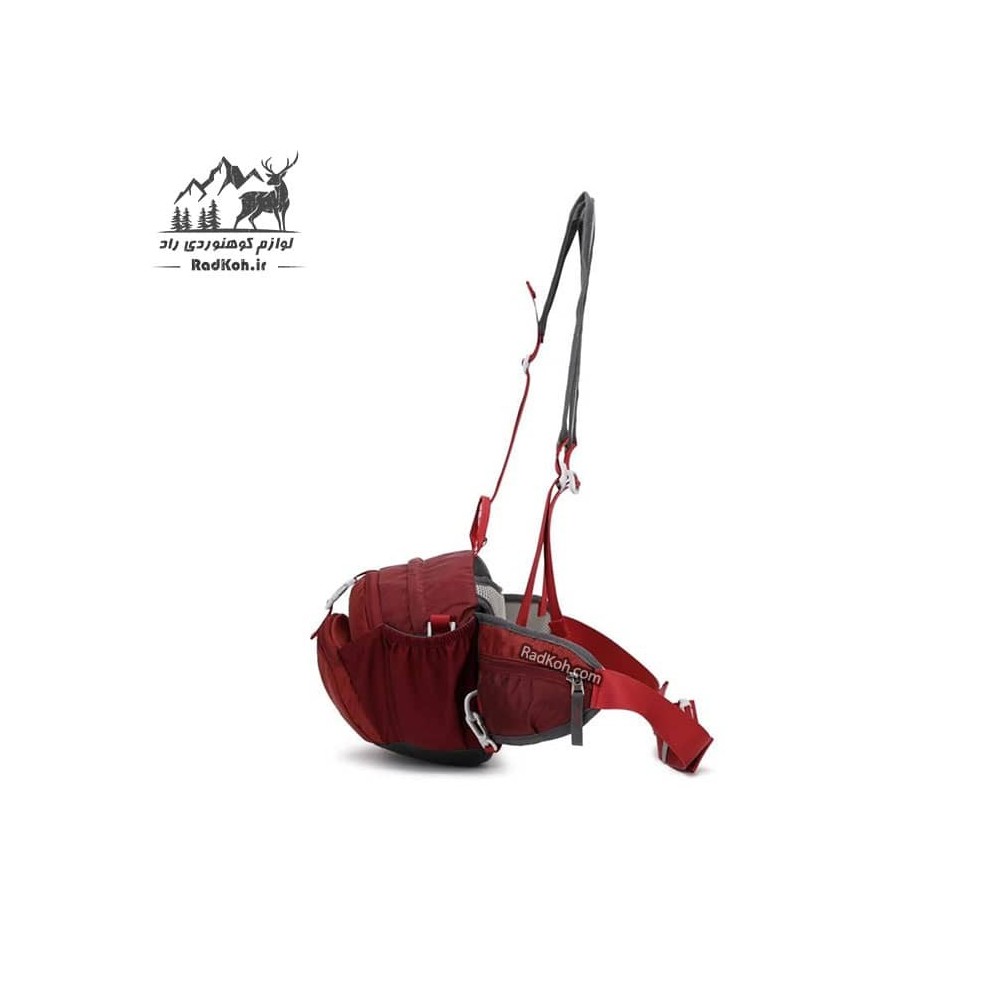 کیف کمری کوله شو مسافرتی اسنوهاک کد 6012 رنگ زرشکی