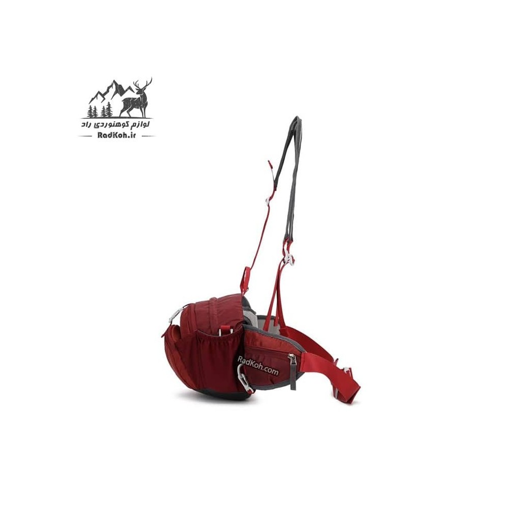 کیف کمری کوله شو مسافرتی اسنوهاک کد 6012 رنگ قرمز