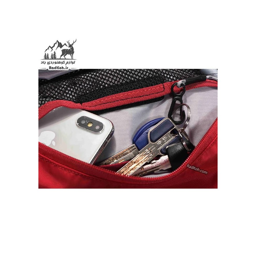 کوله پشتی جنگل نوردی کایلاس مدل kailas ridge 38+5 KA300221A رنگ قرمز