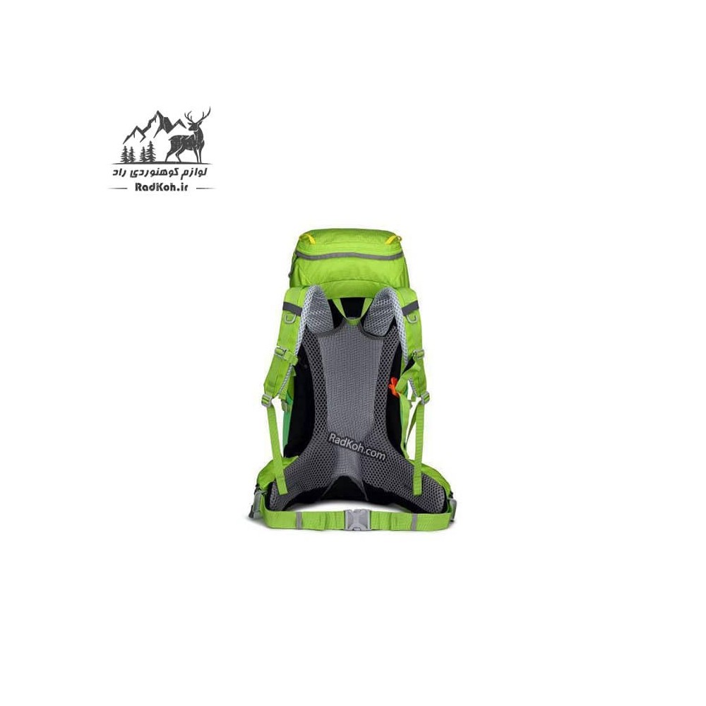 کوله پشتی طبیعت گردی 50 لیتری کاراکال مدل Adventure کد KA-8133 رنگ سبز روشن