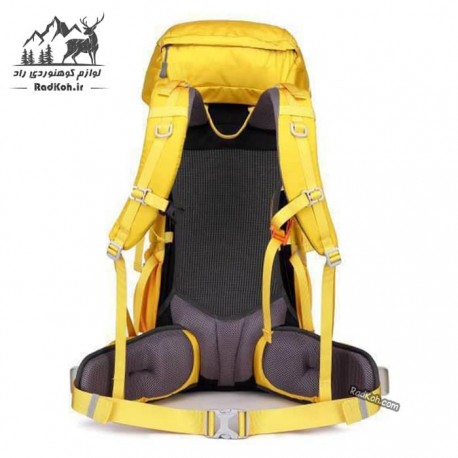 کوله پشتی مسافرتی 50 لیتری کاراکال مدل Adventure کد KA-6011 رنگ زرد
