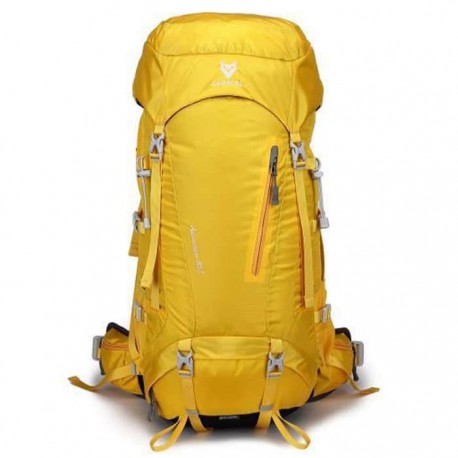 خرید کوله پشتی کوهنوردی 50 لیتری کاراکال مدل Adventure کد KA-6011 رنگ زرد
