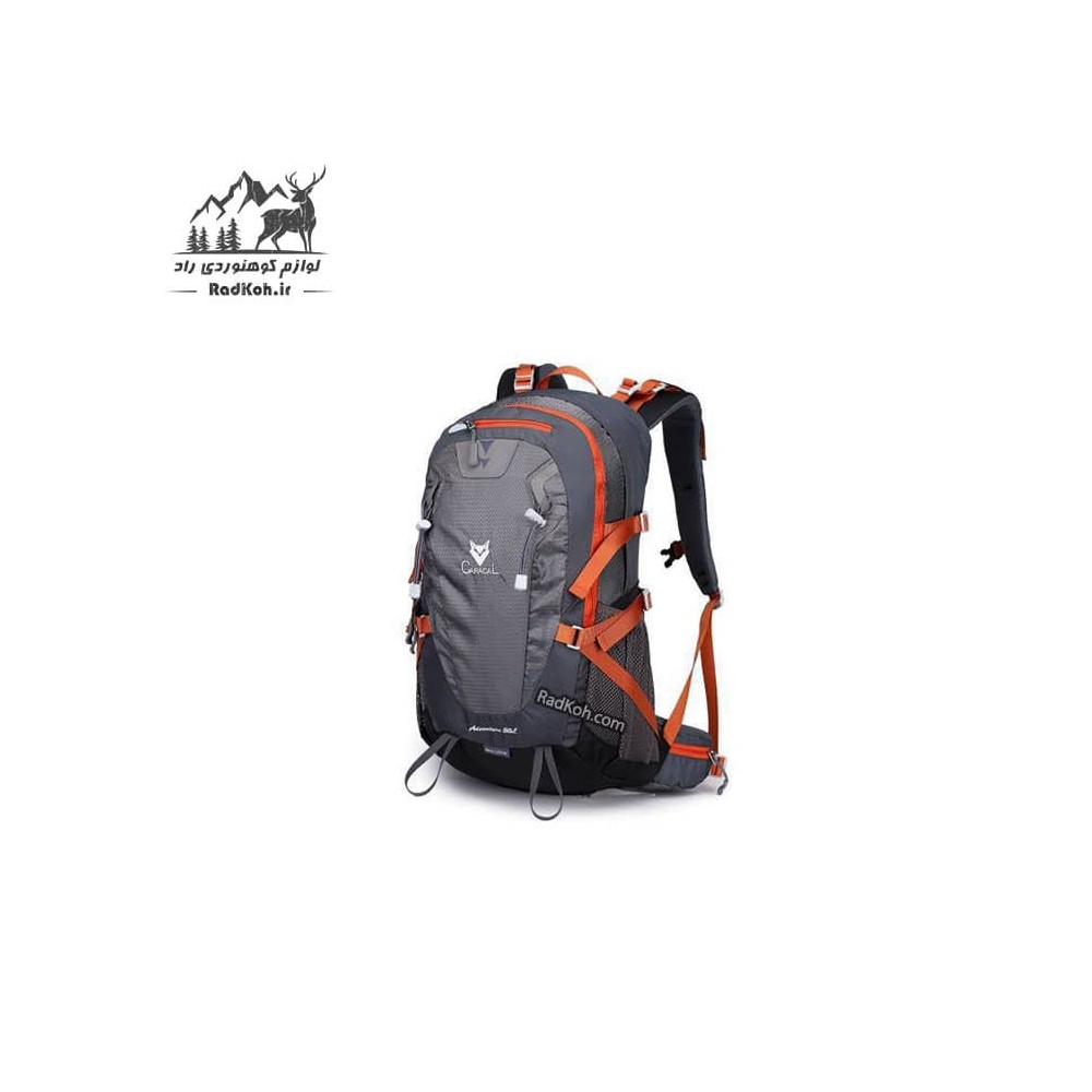 کوله پشتی کوهنوردی 30 لیتری کارکال مدل KA-9813A رنگ طوسی
