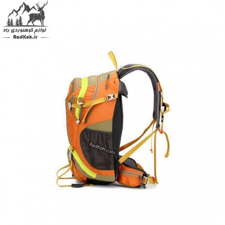 کوله پشتی کوهنوردی 32 لیتری کاراکال مدل Caracal KA-9742 رنگ نارنجی