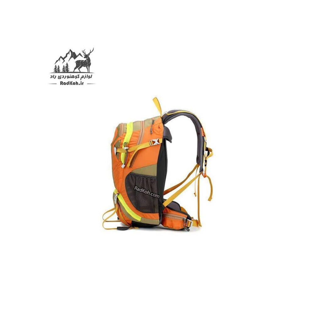 کوله پشتی کوهنوردی 32 لیتری کاراکال مدل Caracal KA-9742 رنگ نارنجی