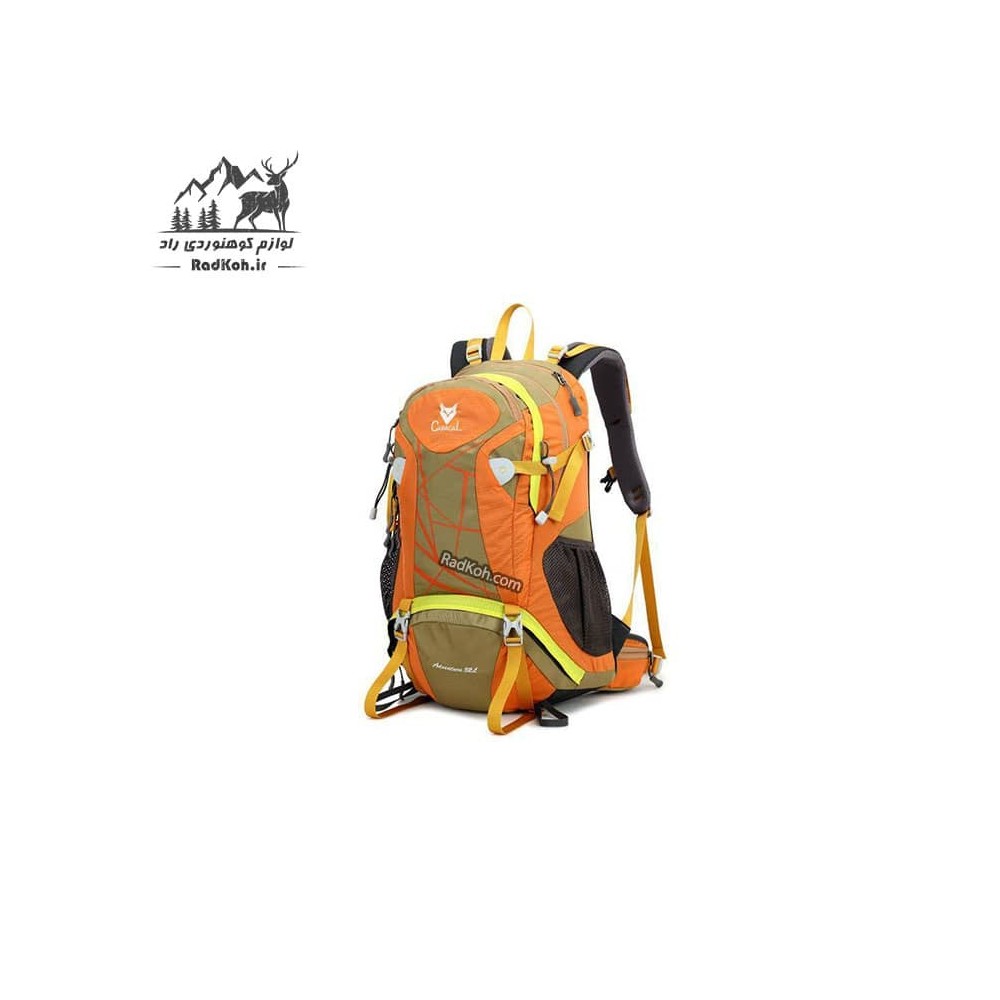 کوله پشتی مسافرتی 32 لیتری کاراکال مدل Caracal KA-9742 رنگ نارنجی
