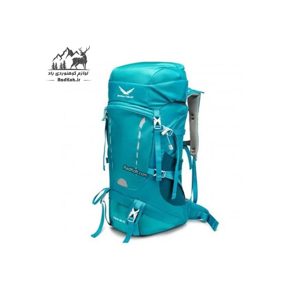 کوله پشتی 40+5 لیتری اسنوهاک مدل Tibet کد SN5442 رنگ سبزآبی