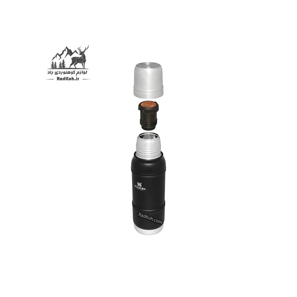 فلاسک راحتی  استنلی 1 لیتری مدل Artisan Collection 1L رنگ مشکی