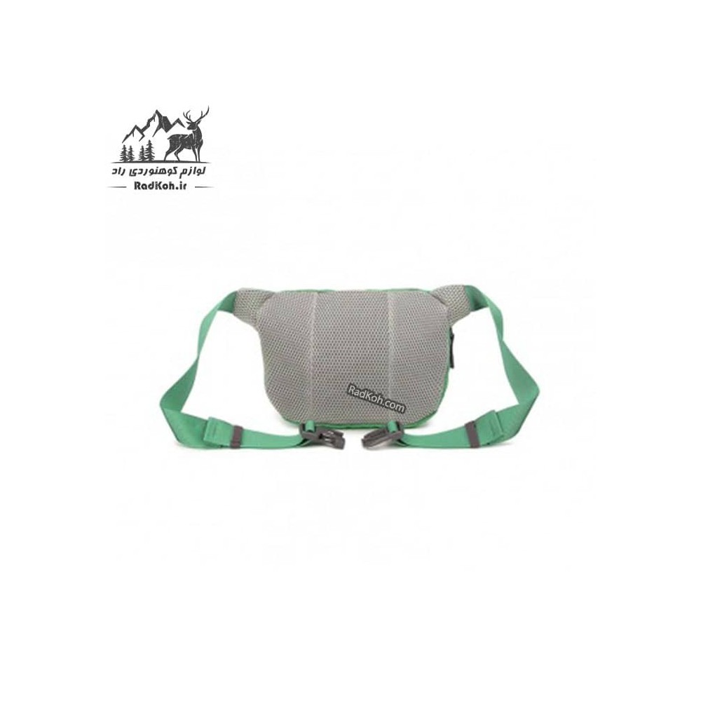 کیف کمری کله گاوی مدل 6104 رنگ سبز کله غازی