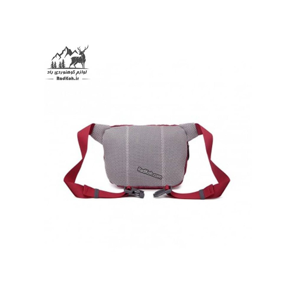 کیف کمری کله گاوی مدل 6104 رنگ قرمز
