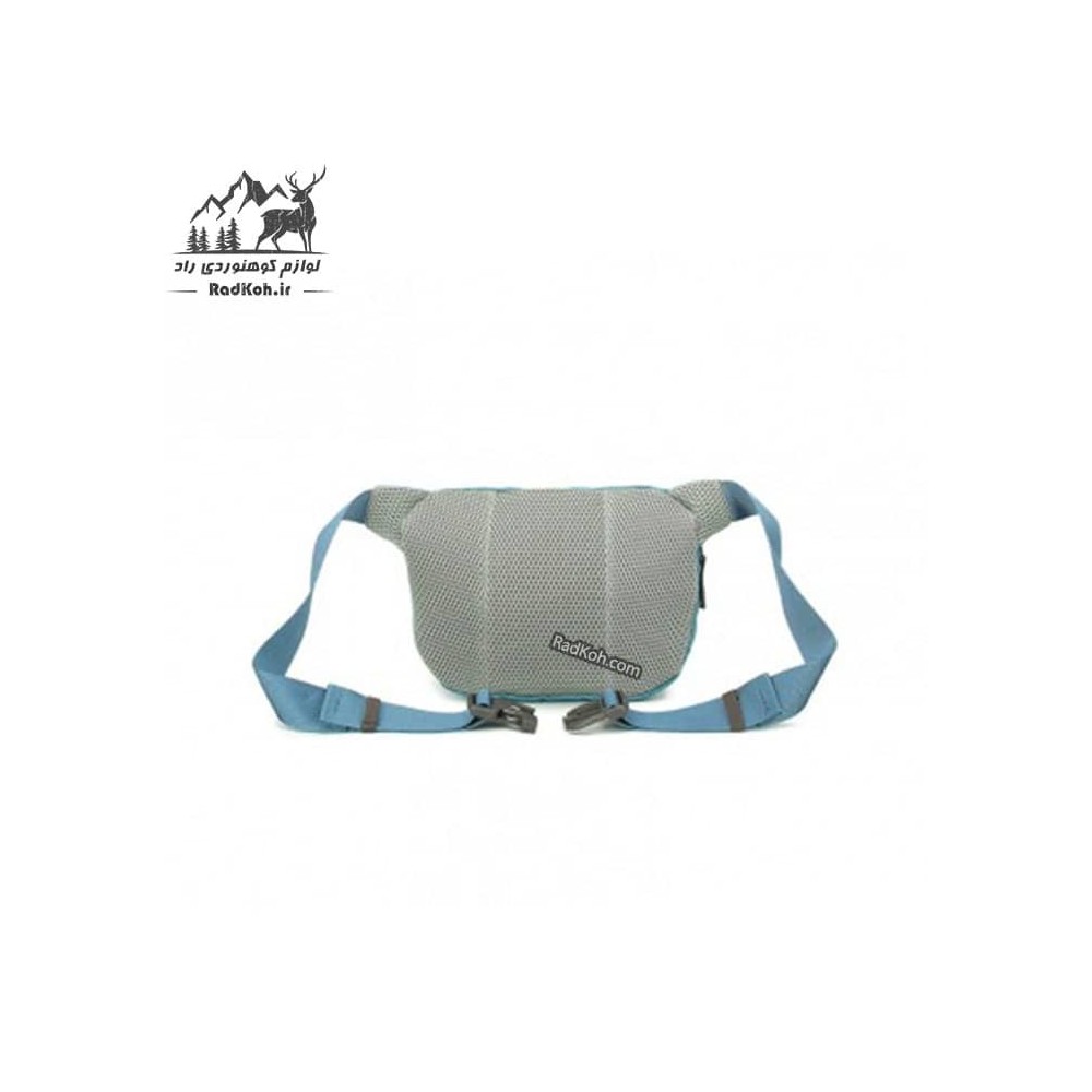 کیف کمری کله گاوی مدل 6104 رنگ آبی