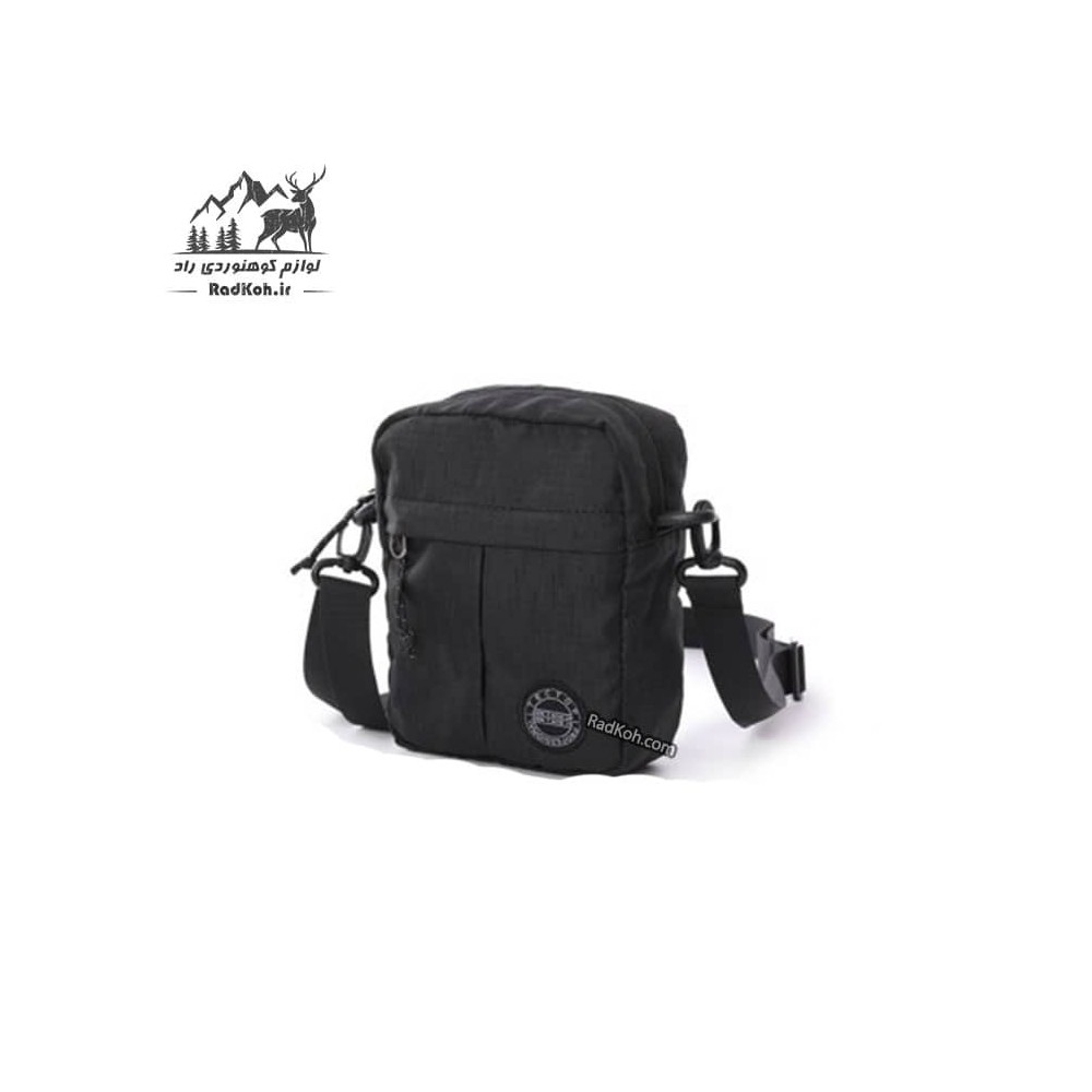 کیف دوشی مسافرتی تکتاپ مدل 1238910BB رنگ مشکی