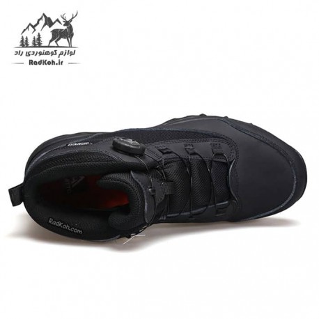 کفش کوهنوردی مردانه هومتو مدل humtto 240744A-1 بند دیسکی رنگ مشکی