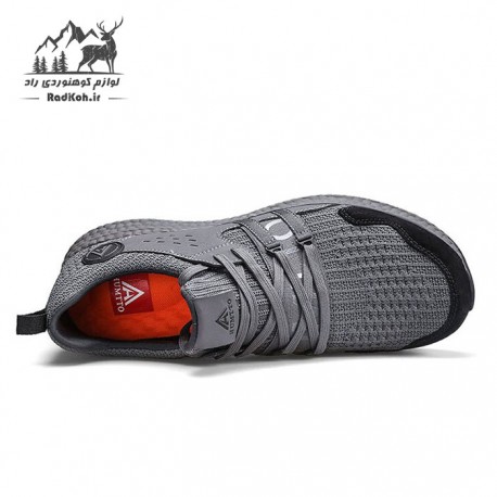 کفش پیاده روی مردانه هامتو مدل 310301A-2 خاکستری